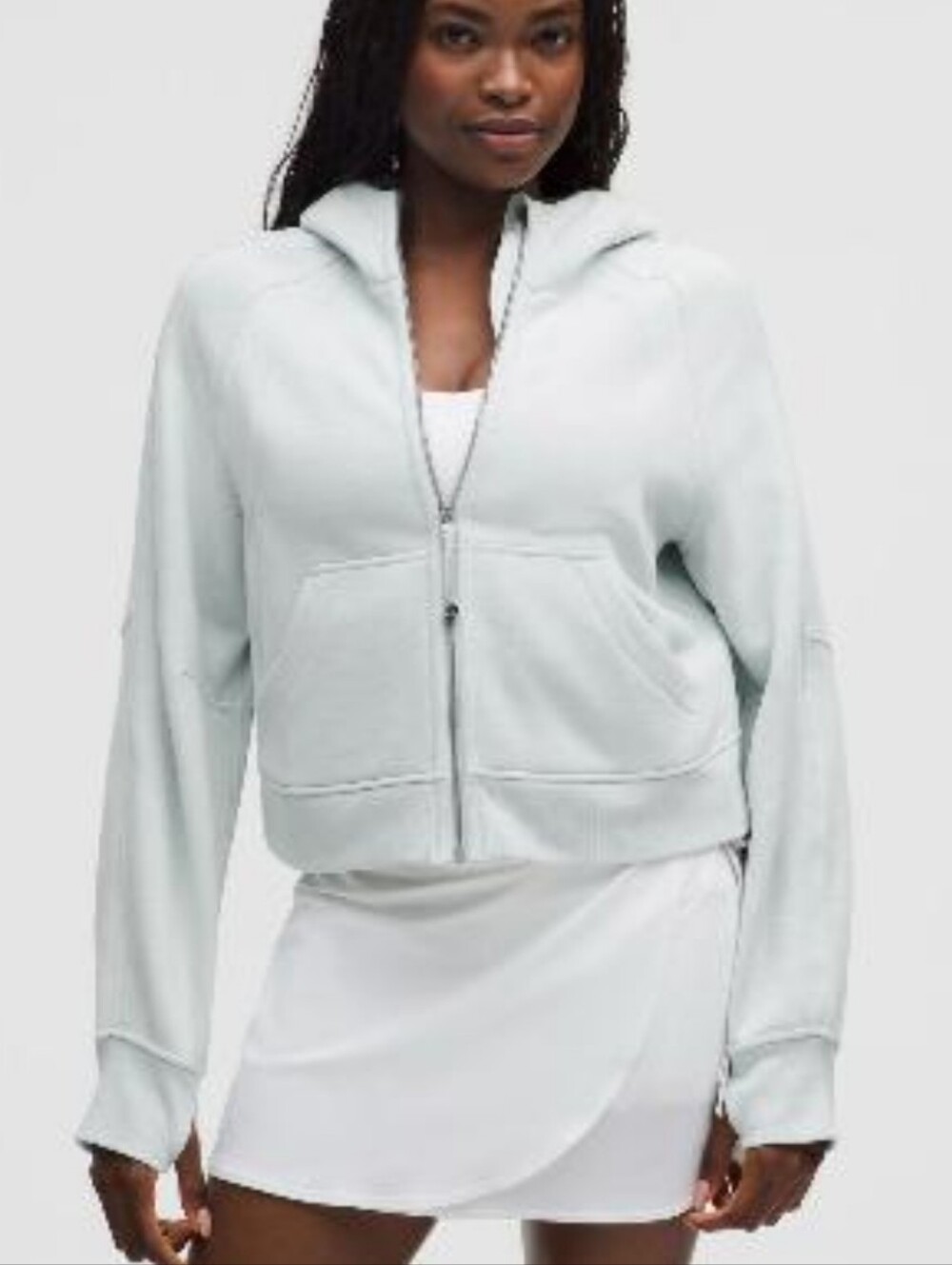 Lululemon Scuba Oversized Full-Zip Hoodie M/L in Ocean air